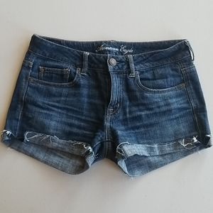 American Eagle Boy Fit cut off shorts